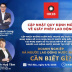 Cập nhật những điểm mới trong Dự thảo sửa đổi Nghị…